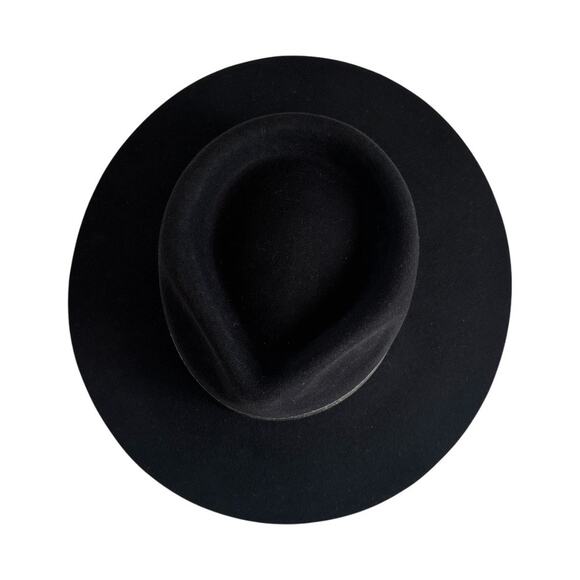 Lack of Color The Phoenix Black Australian Wool Boater Hat Size Small 55CM NWT main image 4